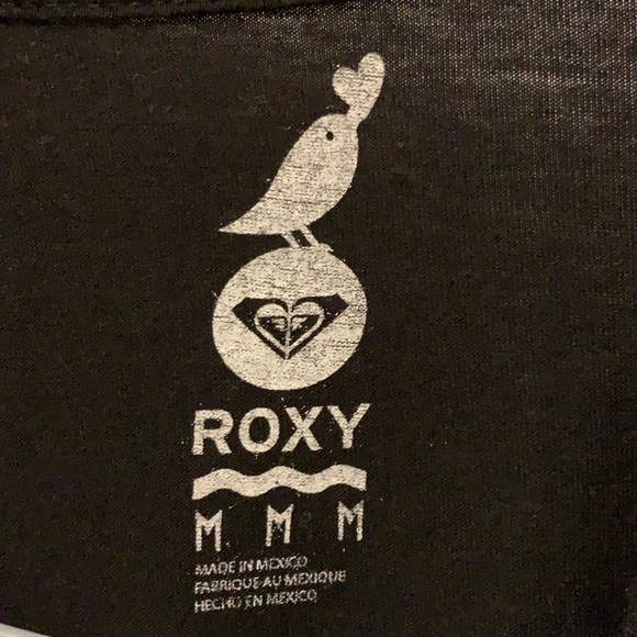 ROXY front & back print (LIKE NEW) - Picture 3 of 3